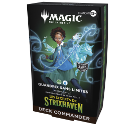 MTG – Deck Commander Les Secrets de Strixhaven – Quandrix sans limites – Version Française