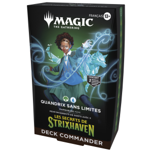 MTG – Deck Commander Les Secrets de Strixhaven – Quandrix sans limites – Version Française