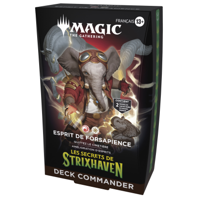 MTG – Deck Commander Les Secrets de Strixhaven – Esprit de Forsapience – Version Française