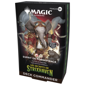 MTG – Deck Commander Les Secrets de Strixhaven – Esprit de Forsapience – Version Française