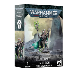 Warhammer 40000 - Xenos - Nécrons - Imotekh le Seigneur des Tempêtes