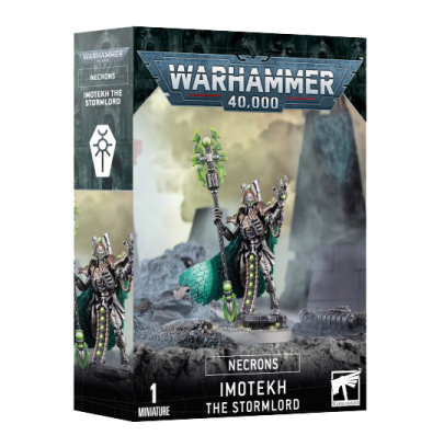 Warhammer 40000 - Xenos - Nécrons - Imotekh le Seigneur des Tempêtes