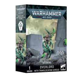 Warhammer 40000 - Xenos - Nécrons - Tétrarque avec Disrupteur de Phase