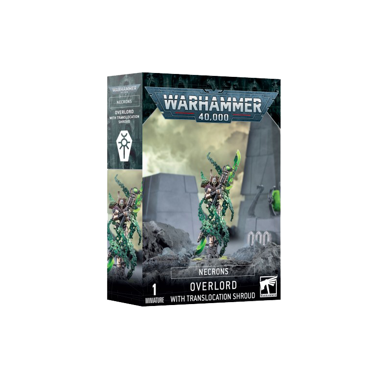 Warhammer 40000 - Xenos - Nécrons - Tétrarque avec Disrupteur de Phase