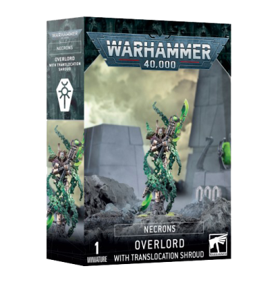 Warhammer 40000 - Xenos - Nécrons - Tétrarque avec Disrupteur de Phase