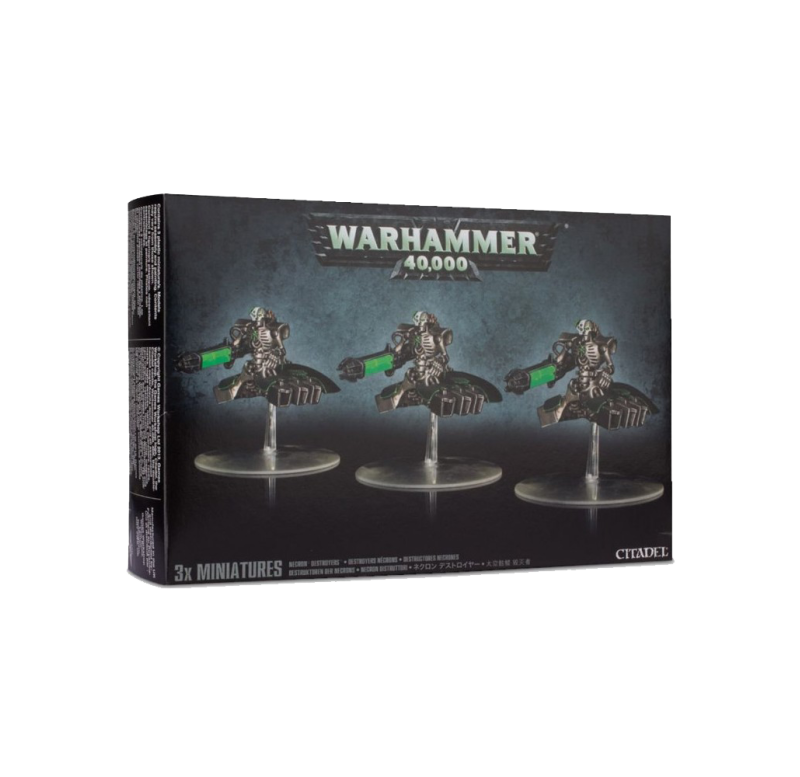 Warhammer 40000 - Xenos - Nécrons - Escadron de Destroyers Lokhusts