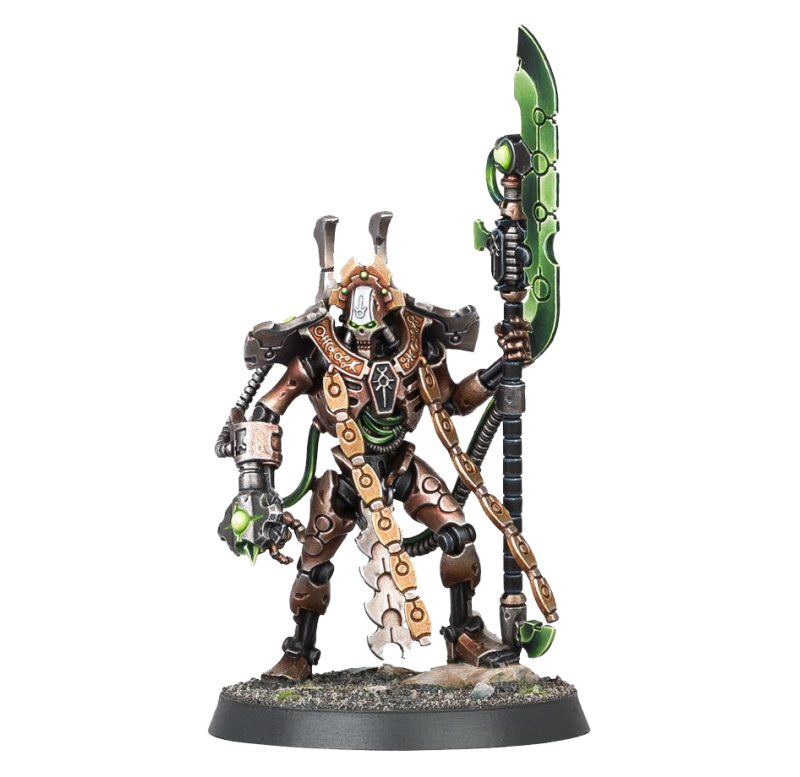 Warhammer 40000 - Xenos - Nécrons - Tétrarque avec Arbalète à Tachyons