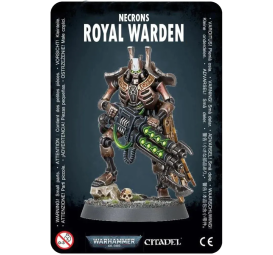 Warhammer 40000 - Xenos - Nécrons - Garde Royal