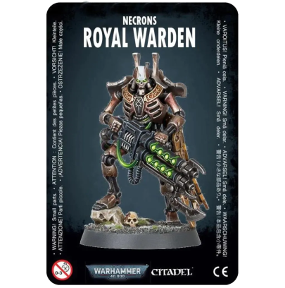 Warhammer 40000 - Xenos - Nécrons - Garde Royal