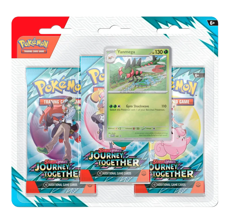 Pokemon TCG - Blister Yanmega - Français - Ecarlate et Violet - EV9 - Aventures ensemble Pokemon TCG - Blister Yanmega - Français - Ecarlate et Violet - EV9 - Aventures ensemble