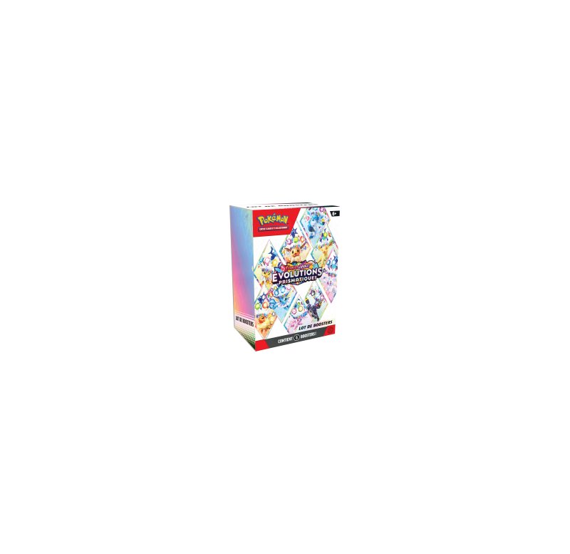 Pokemon TCG - Booster bundle - Français - Ecarlate et Violet - EV8.5 - Evolutions prismatiques