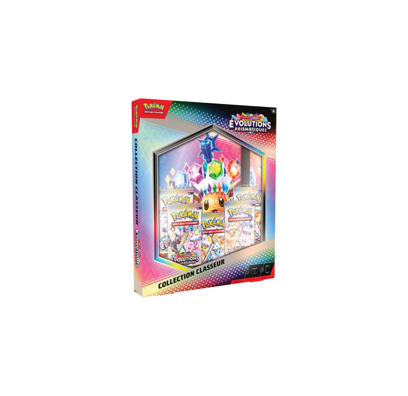 Pokemon TCG - Collection classeur - Français - Ecarlate et Violet - EV8.5 - Evolutions prismatiques