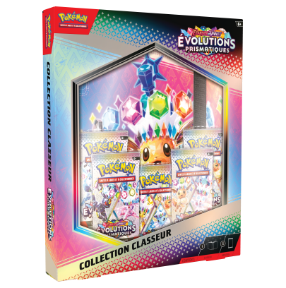 Pokemon TCG - Collection classeur - Français - Ecarlate et Violet - EV8.5 - Evolutions prismatiques