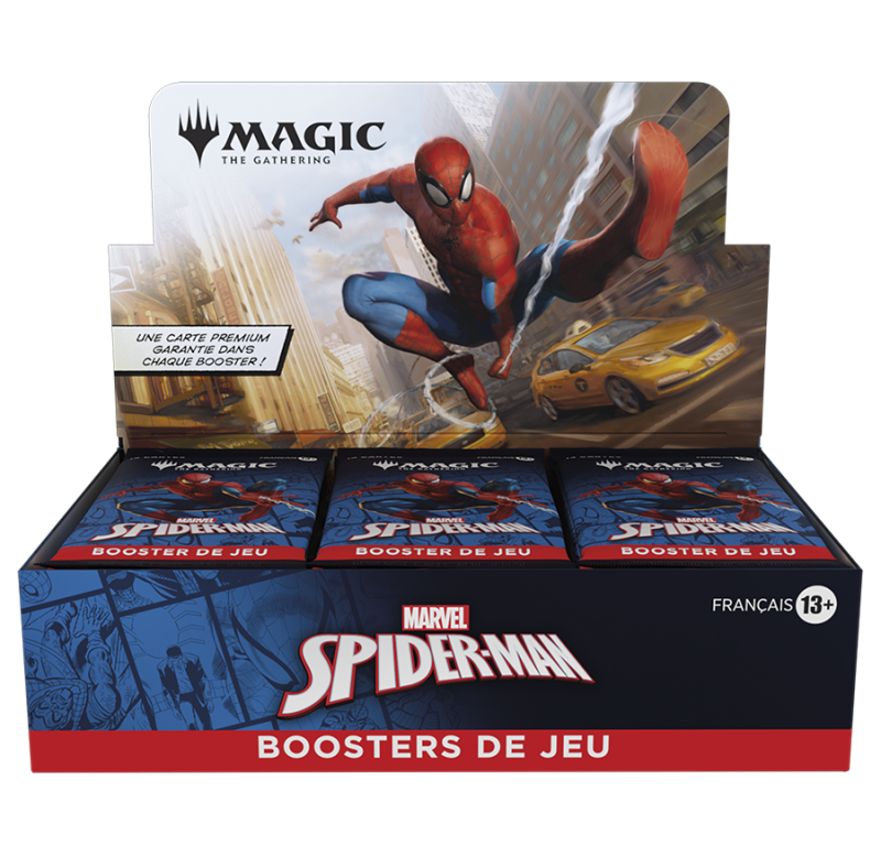 MARVEL'S Spiderman - Display booster de jeu - Français MARVEL'S Spiderman - Display booster de jeu - Français
