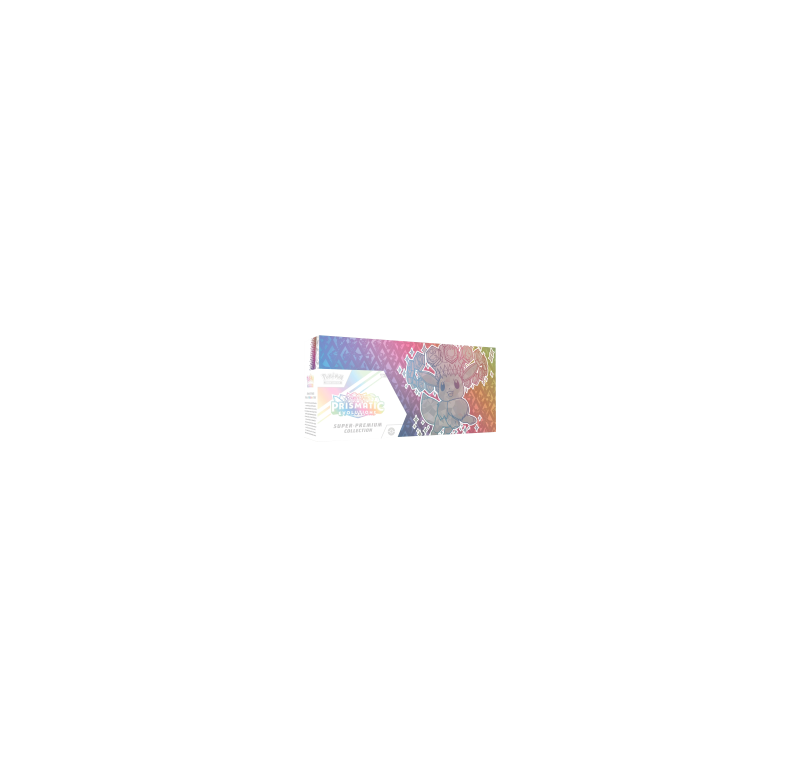 Pokemon TCG - Coffret super prémium - Français - Ecarlate et Violet - EV8.5 - Evolutions prismatiques Pokemon TCG - Coffret super prémium - Français - Ecarlate et Violet - EV8.5 - Evolutions prismatiques