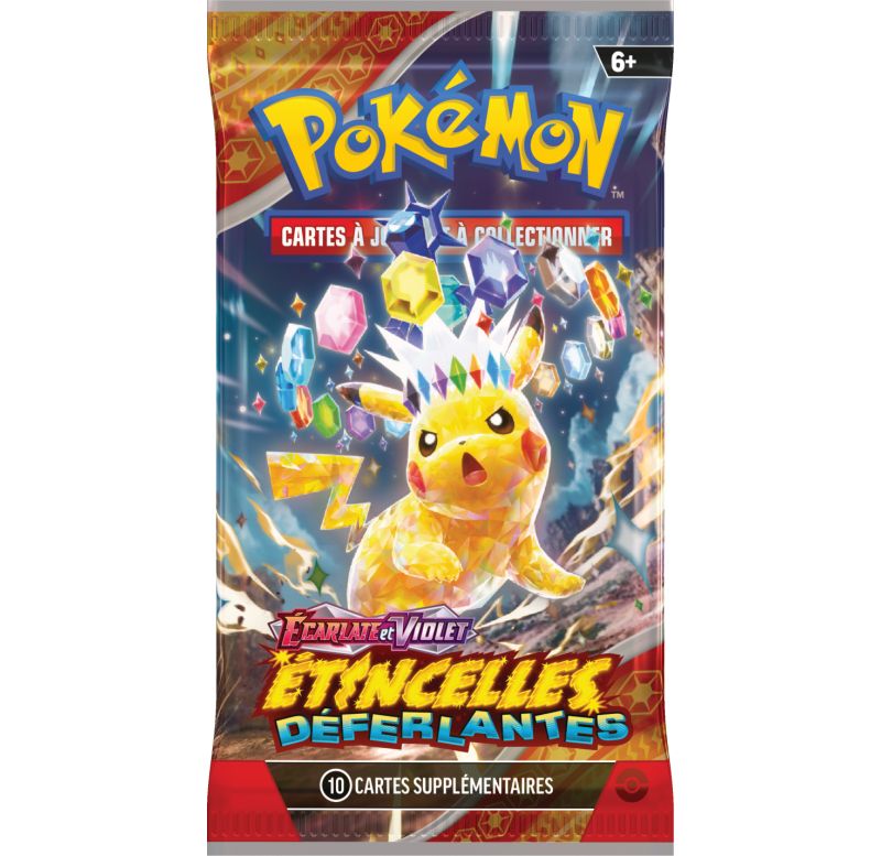 Pokemon TCG - Booster - Français - Ecarlate et Violet - EV8 - Etincelles déferlantes
