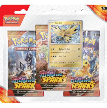 Pokemon TCG - Blister Elector - Français - Ecarlate et Violet - EV8 - Etincelles déferlantes