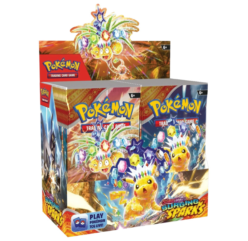 Pokemon TCG - Display - Français - Ecarlate et Violet - EV8 - Etincelles déferlantes Pokemon TCG - Display - Français - Ecarlate et Violet - EV8 - Etincelles déferlantes
