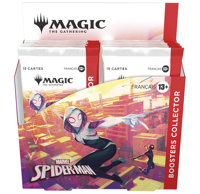 MARVEL'S Spiderman - Display Collector booster - Français MARVEL'S Spiderman - Display Collector booster - Français
