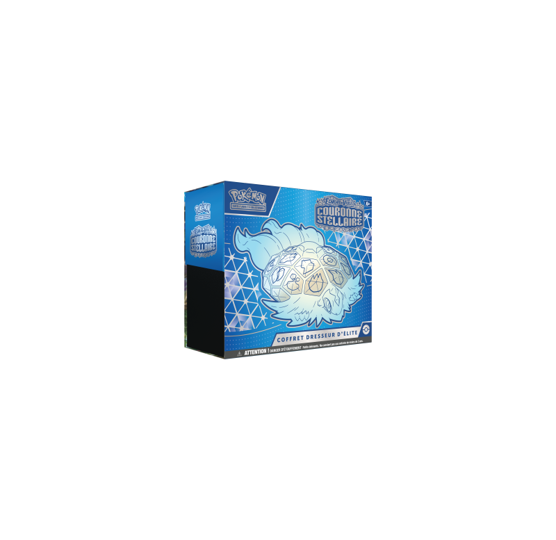Pokemon TCG - Coffret dresseur d'élite - Français - Ecarlate et Violet - EV7 - Couronnes stellaire Pokemon TCG - Coffret dresseur d'élite - Français - Ecarlate et Violet - EV7 - Couronnes stellaire