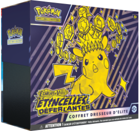 Pokemon TCG - Coffret dresseur d'élite - Français - Ecarlate et Violet - EV8 - Etincelles déferlantes