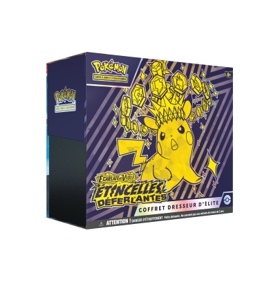 Pokemon TCG - Coffret dresseur d'élite - Français - Ecarlate et Violet - EV8 - Etincelles déferlantes