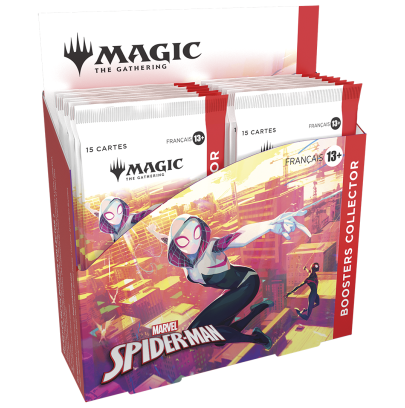 MARVEL'S Spiderman  - Display Collector booster - Français