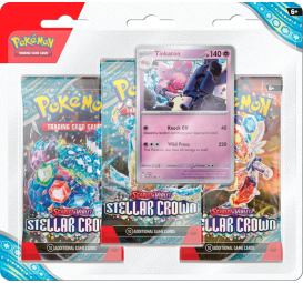 Pokemon TCG - Blister Forgelina  - Français - Ecarlate et Violet - EV7 - Couronne stellaire