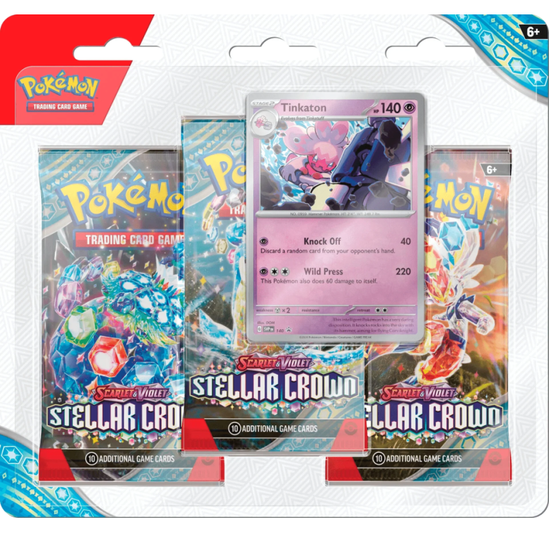 Pokemon TCG - Blister Forgelina - Français - Ecarlate et Violet - EV7 - Couronne stellaire Pokemon TCG - Blister Forgelina - Français - Ecarlate et Violet - EV7 - Couronne stellaire