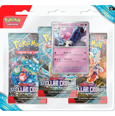 Pokemon TCG - Blister Forgelina  - Français - Ecarlate et Violet - EV7 - Couronne stellaire