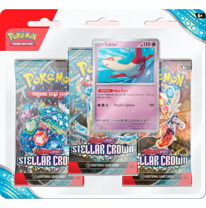 Pokemon TCG - Blister Latias - Français - Ecarlate et Violet - EV7 - Couronne stellaire
