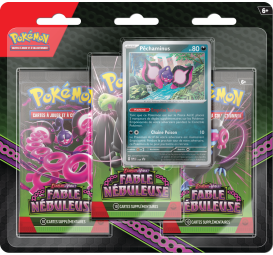 Pokemon TCG - Blister Pêchaminus - Français - Ecarlate et Violet - EV6.5 - Fable nébuleuse