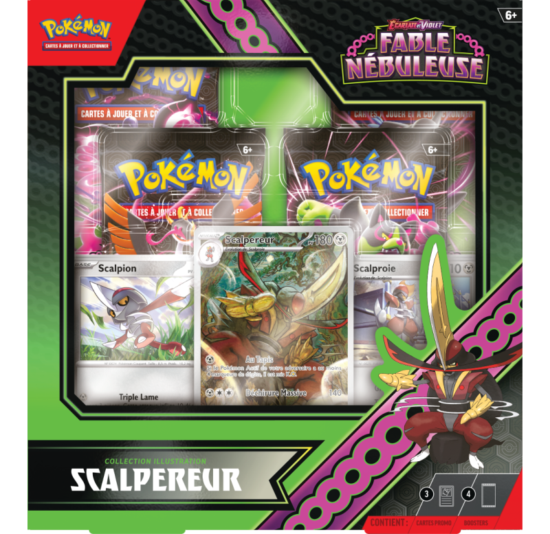 Pokemon TCG - Coffret illustration - Français - Ecarlate et Violet - EV6.5 - Fable nébuleuse