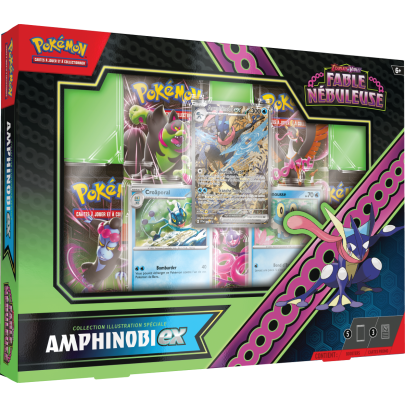 Pokemon TCG - Coffret illustration spécial Amphinobi - Français - EV6.5 - Fable nébuleuse