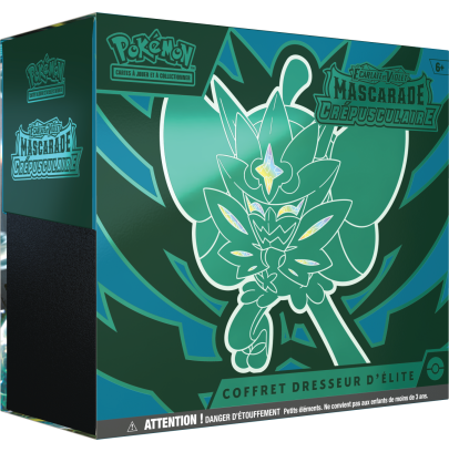 Pokemon TCG - Coffret dresseur d'élite - Français - Ecarlate et Violet - EV6 - Mascarade crépusculaire