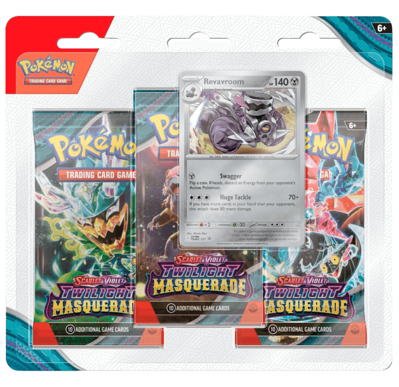 Pokemon TCG - Blister Vrombotor - Français - Ecarlate et Violet - EV6 - Mascarade crépusculaire Pokemon TCG - Blister Vrombotor - Français - Ecarlate et Violet - EV6 - Mascarade crépusculaire