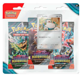 Pokemon TCG - Blister Ronflex - Français - Ecarlate et Violet - EV6 - Mascarade crépusculaire