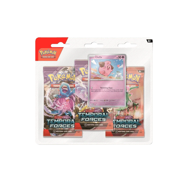 Pokemon TCG - Blister Mélo - Français - Ecarlate et Violet - EV5 - Forces temporelles Pokemon TCG - Blister Mélo - Français - Ecarlate et Violet - EV5 - Forces temporelles