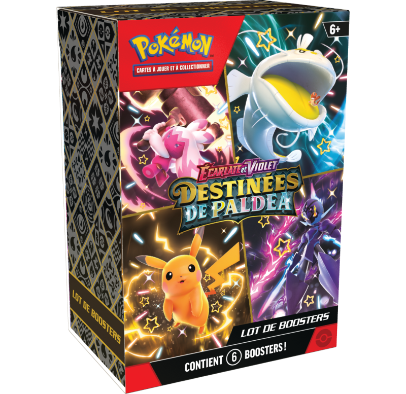 Pokemon TCG - Booster bundle - Français - Ecarlate et Violet - EV4.5 - Destinées de Paldea