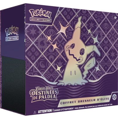 Pokemon TCG - Coffret dresseur d'élite - Français - Ecarlate et Violet - EV4.5 - Destinées de Paldea