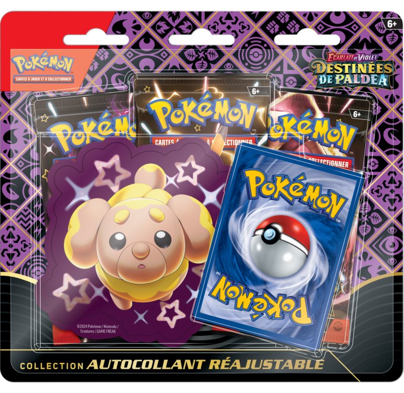 Pokemon TCG - Blister Pâtachiot - Français - Ecarlate et Violet - EV4.5 - Destinées de Paldea Pokemon TCG - Blister Pâtachiot - Français - Ecarlate et Violet - EV4.5 - Destinées de Paldea