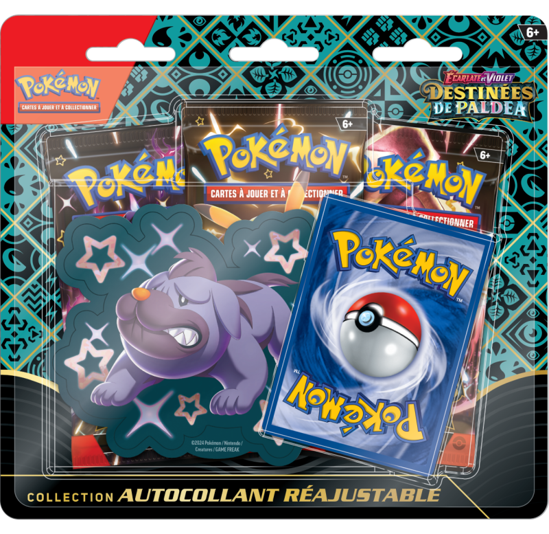 Pokemon TCG - Blister Grondogue - Français - Ecarlate et Violet - EV4.5 - Destinées de Paldea