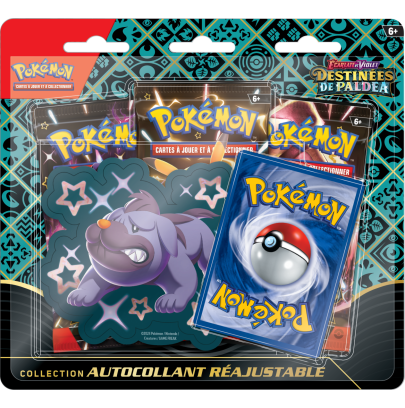 Pokemon TCG - Blister Grondogue - Français - Ecarlate et Violet - EV4.5 - Destinées de Paldea