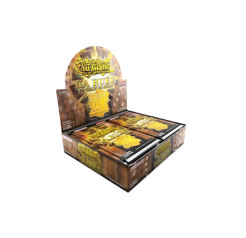 Yu-Gi-Oh! TCG - Display - Français - Rué du quart de siècle Yu-Gi-Oh! TCG - Display - Français - Rué du quart de siècle