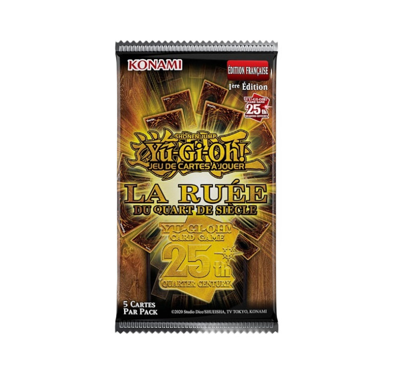 Yu-Gi-Oh! TCG - Booster - Français - Rué du quart de siècle Yu-Gi-Oh! TCG - Booster - Français - Rué du quart de siècle