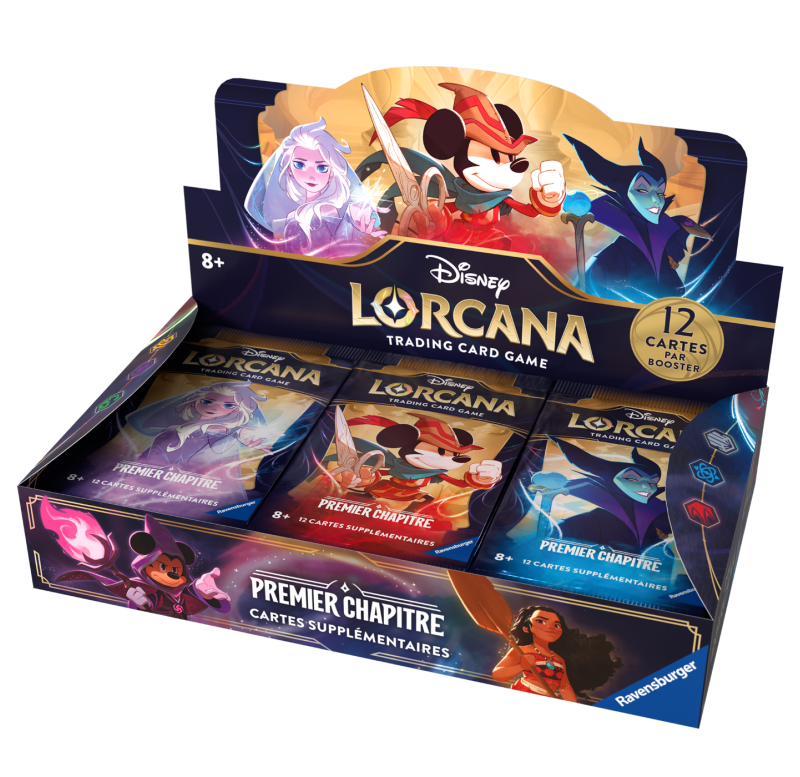Disney : Lorcana TCG - Display - Français - Premier chapitre Disney : Lorcana TCG - Display - Français - Premier chapitre