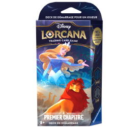 Disney : Lorcana TCG - Deck de démarrage Saphir & Acier - Français - Premier chapitre