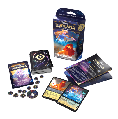 Disney : Lorcana TCG - Deck de démarrage Saphir & Acier - Français - Premier chapitre