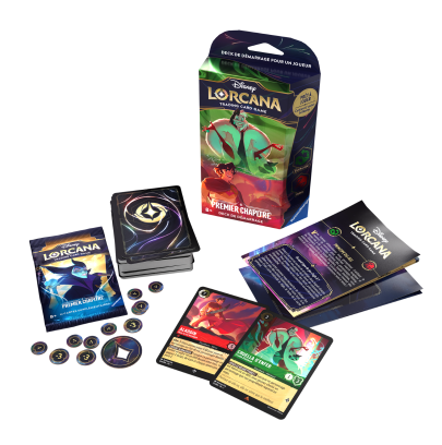 Disney : Lorcana TCG - Deck de démarrage Emeraude & Rubis - Français - Premier chapitre