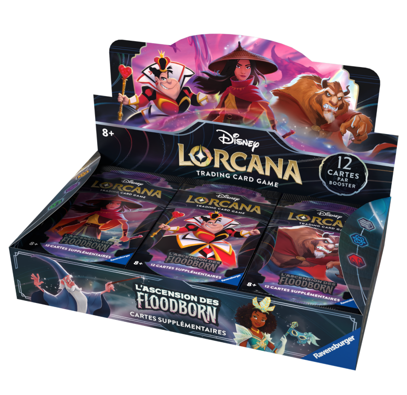 Disney : Lorcana TCG - Display - Français - L'Ascension des Floodborn Disney : Lorcana TCG - Display - Français - L'Ascension des Floodborn